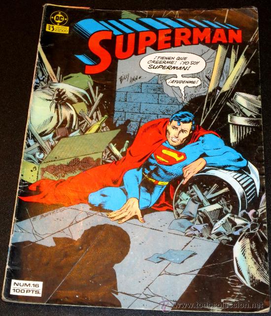 C&oacute;mics: SUPERMAN N&ordm; 16 EDICIONES ZINCO A&Ntilde;O 1984 - Foto 1