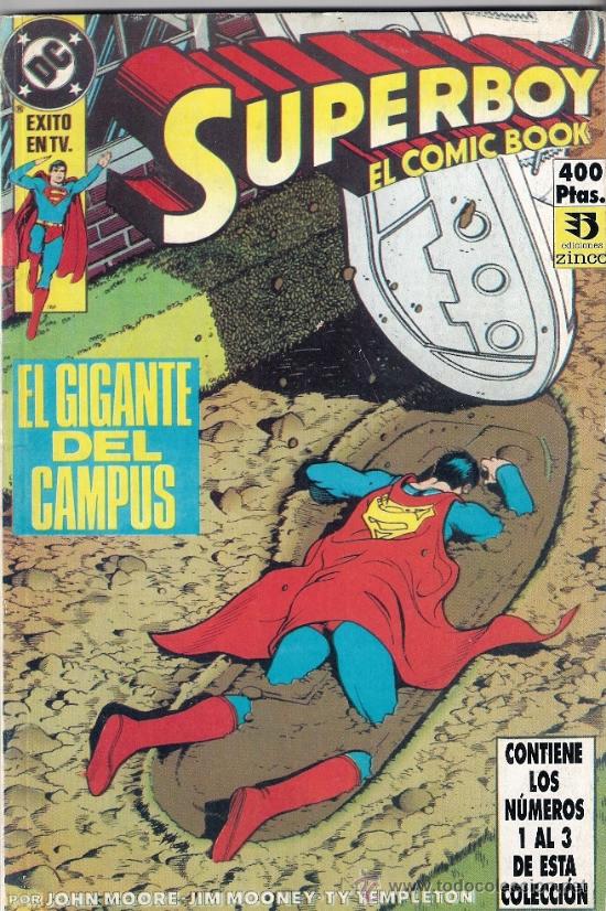 C&oacute;mics: Superboy. Retapado con los tres primeros n&uacute;meros. - Foto 1