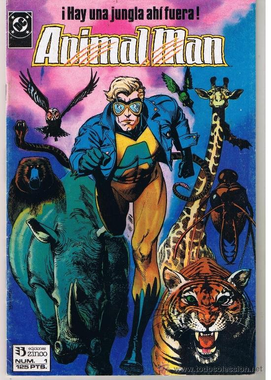 C&oacute;mics: ANIMALMAN. NUMERO 1.  ZINCO - Foto 1