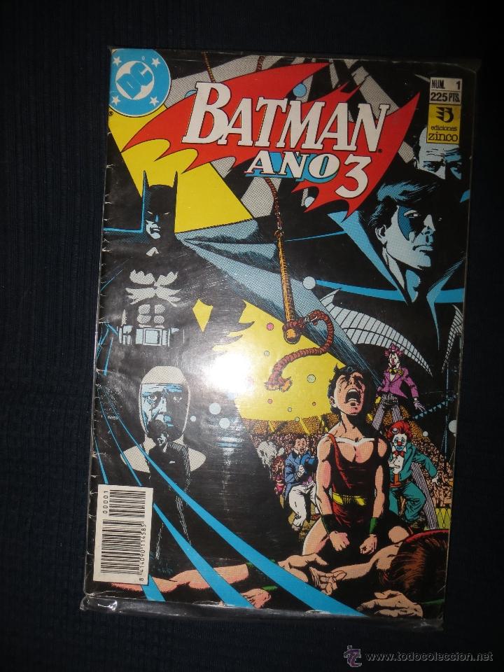 C&oacute;mics: BATMAN A&Ntilde;O 3 COMPLETA ZINCO - Foto 1