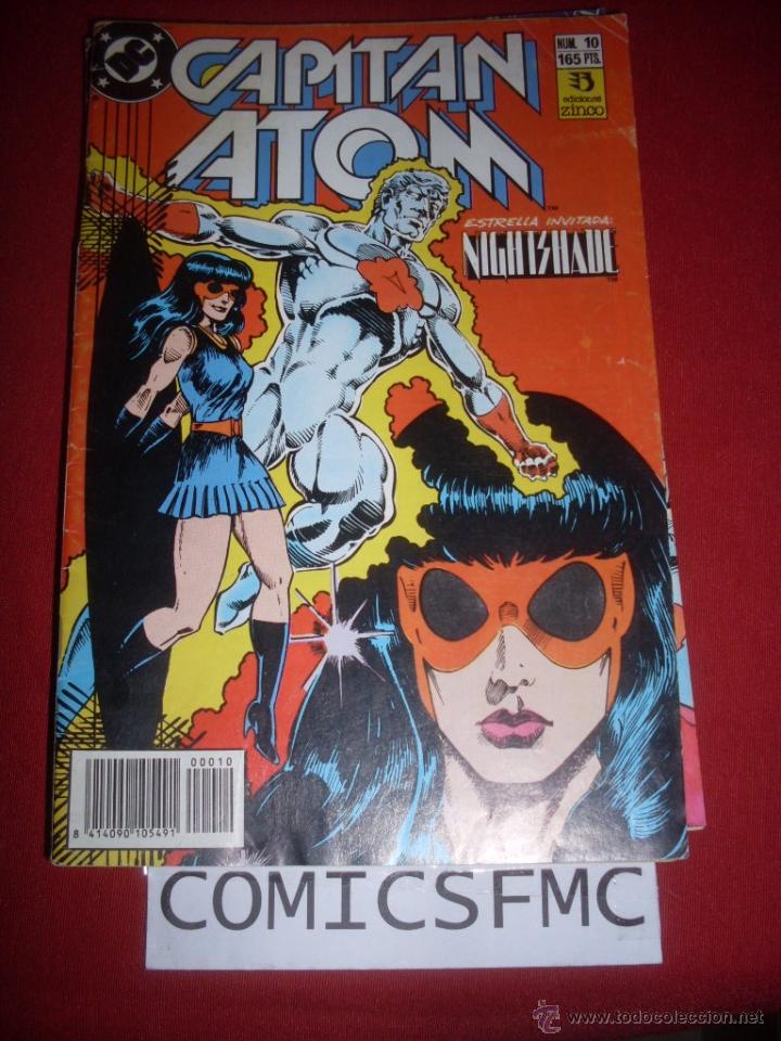 C&oacute;mics: ZINCO DC CAPITAN ATOM NUMERO 10 BUEN ESTADO - Foto 1