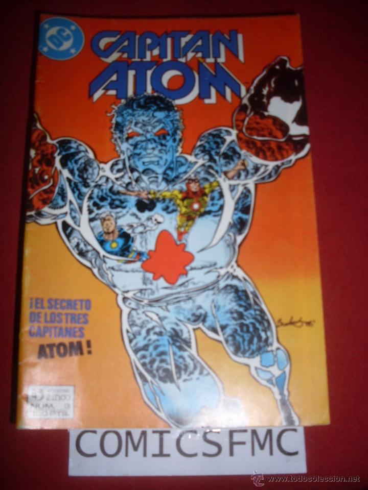 C&oacute;mics: ZINCO DC CAPITAN ATOM NUMERO 3 BUEN ESTADO - Foto 1