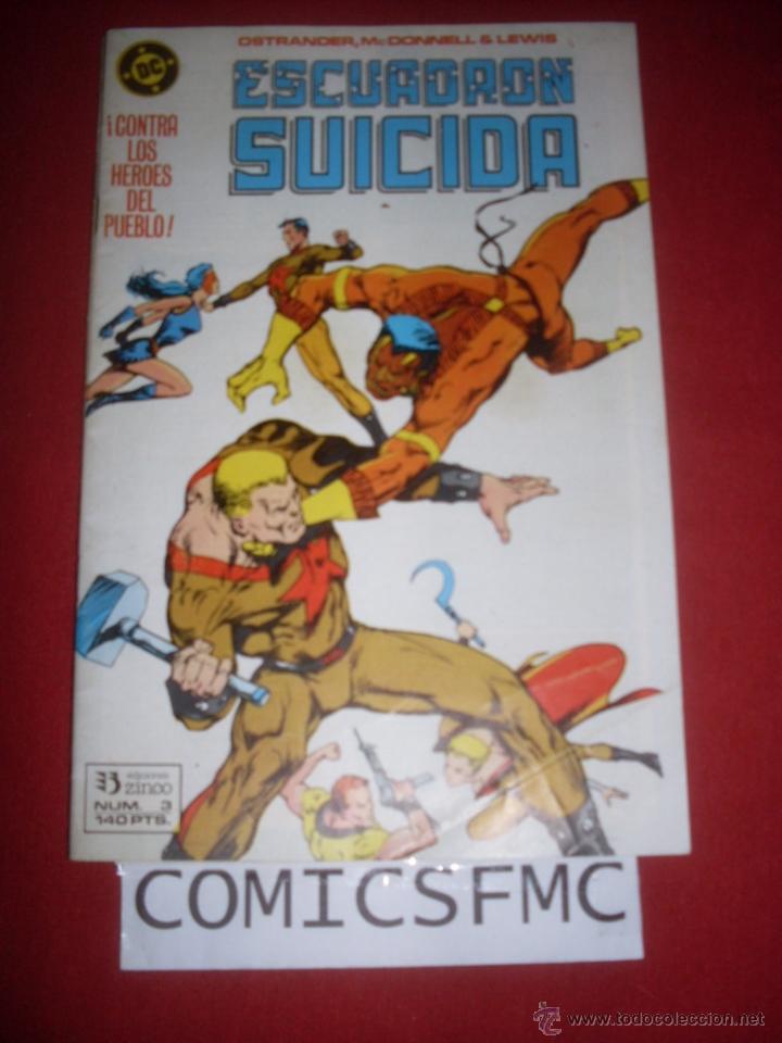 C&oacute;mics: ZINCO DC ESCUADRON SUICIDA NUMERO 3 NORMAL ESTADO - Foto 1