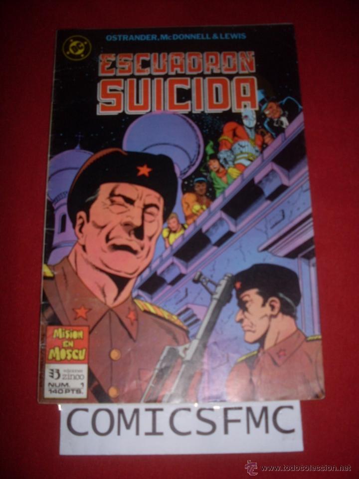 C&oacute;mics: ZINCO DC ESCUADRON SUICIDA NUMERO 1 NORMAL ESTADO - Foto 1