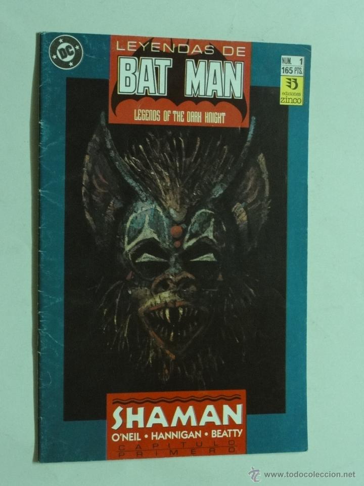 C&oacute;mics: LEYENDAS DE BATMAN N&ordm; 1 - EDICIONES ZINCO - Foto 1