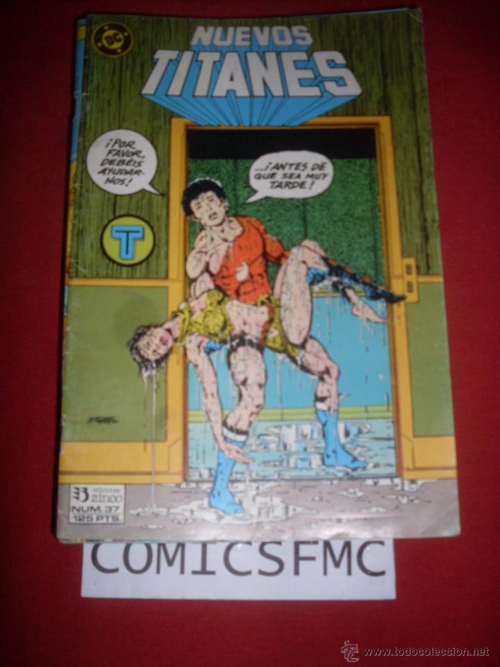 C&oacute;mics: ZINCO DC LOS NUEVOS TITANES NUMERO 37 NORMAL ESTADO - Foto 1