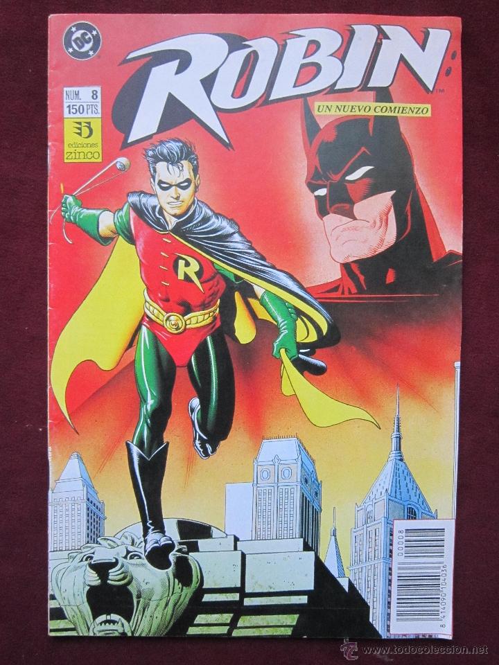 C&oacute;mics: Robin N&ordm; 8. Un nuevo comienzo. DC. Ediciones Zinco - Foto 1