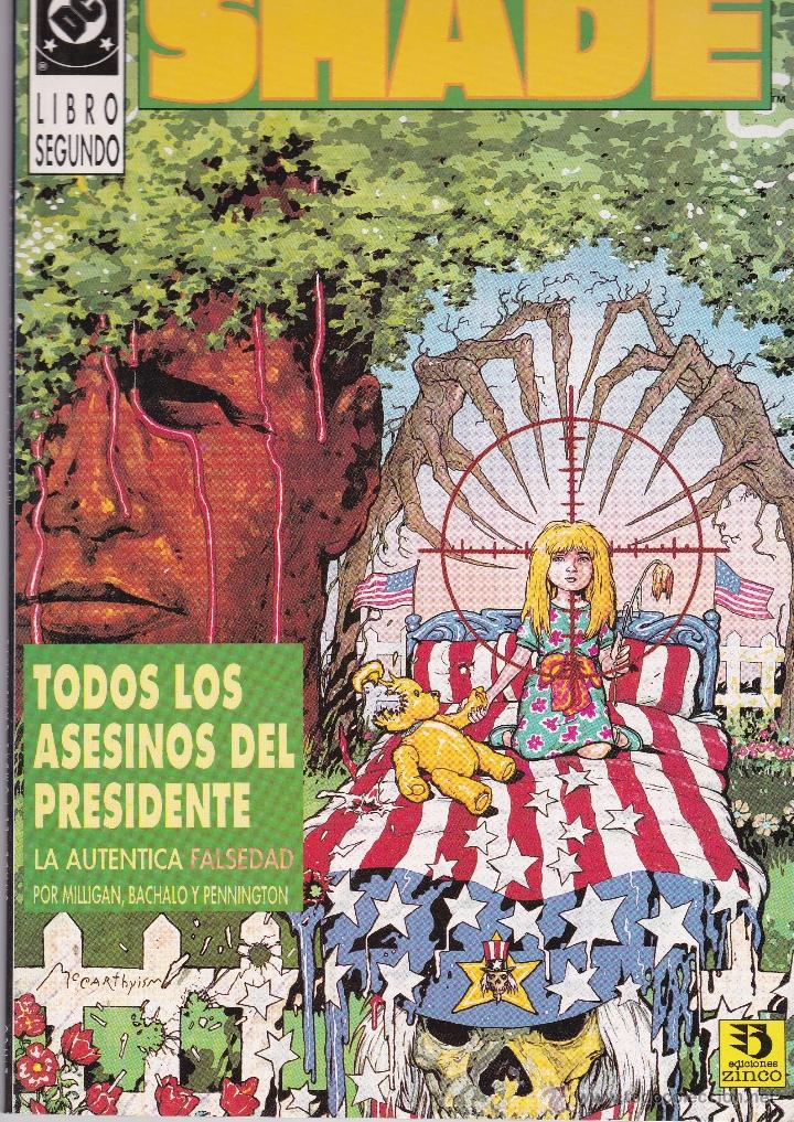 C&oacute;mics: SHADE. EL HOMBRE CAMBIANTE. 1 Y 2. LINEA VERTIGO - Foto 1