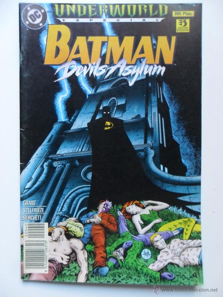 C&oacute;mics: BATMAN DEVILS ASYLUM ESPECIAL UNDERWORLD ONE SHOT 48 P&Aacute;GS - Foto 1