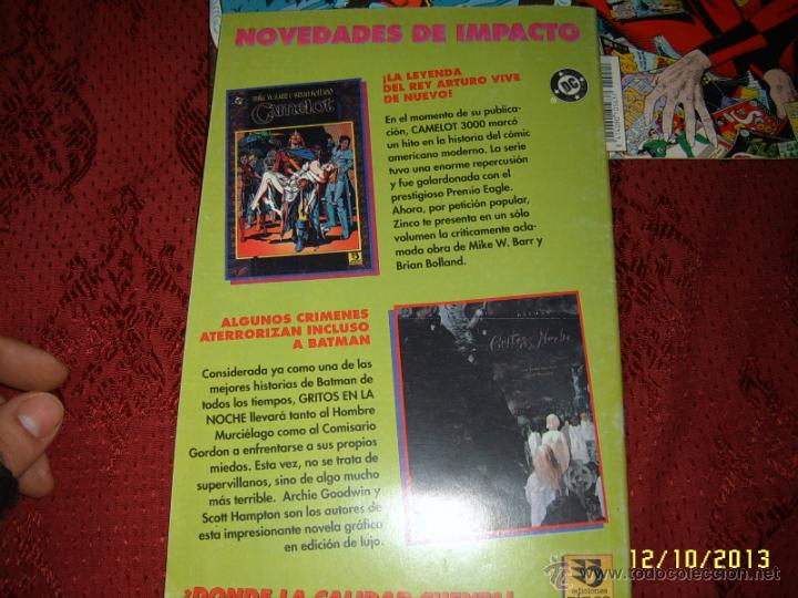 C&oacute;mics: MAGN&Iacute;FICO LOTE VARIADO DE 3 EJEMPLARES DC COMICS( ED.ZINCO). - Foto 6