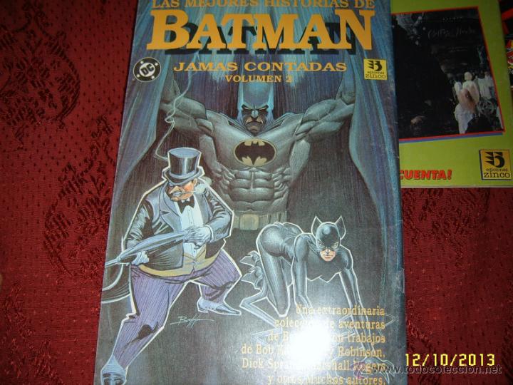 C&oacute;mics: MAGN&Iacute;FICO LOTE VARIADO DE 3 EJEMPLARES DC COMICS( ED.ZINCO). - Foto 11
