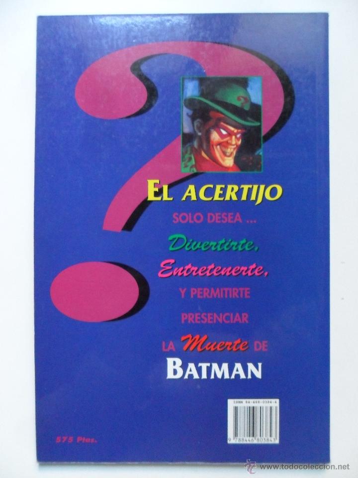 C&oacute;mics: BATMAN EL ACERTIJO . MATT WAGNER . DAVE TYLOR - Foto 2