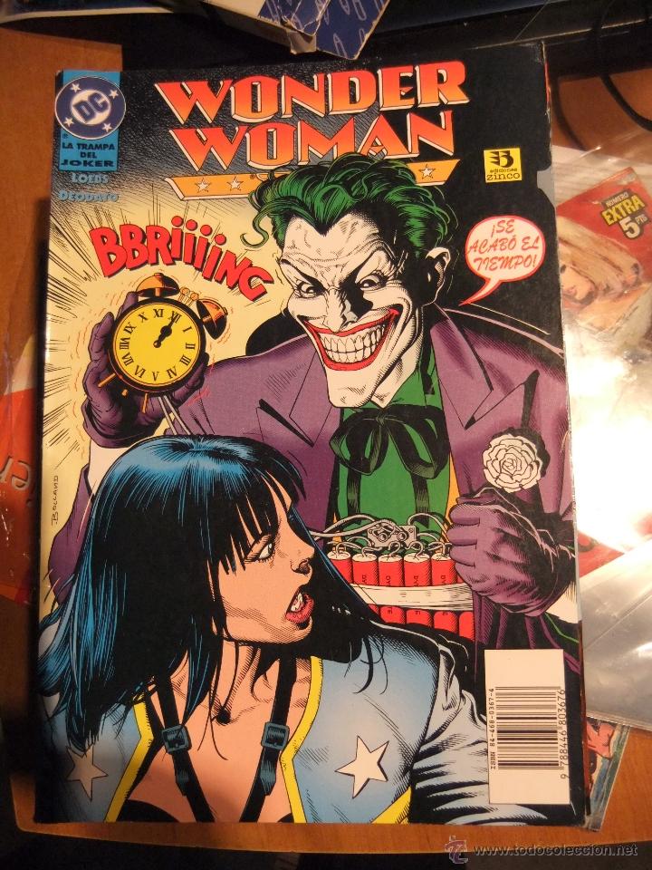 C&oacute;mics: WODER WOMAN LAS TRAMPAS DEL JOKER EDICIONES ZINCO - Foto 1
