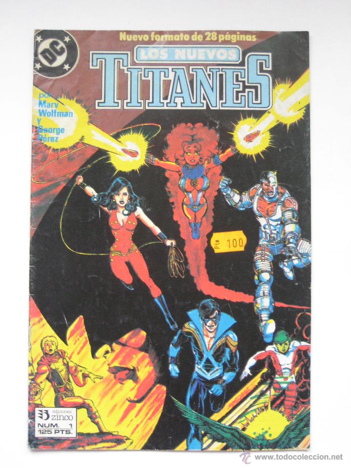 C&oacute;mics: LOS NUEVOS TITANES N&ordm; 1. VOL. 2. EDICIONES ZINCO - Foto 1