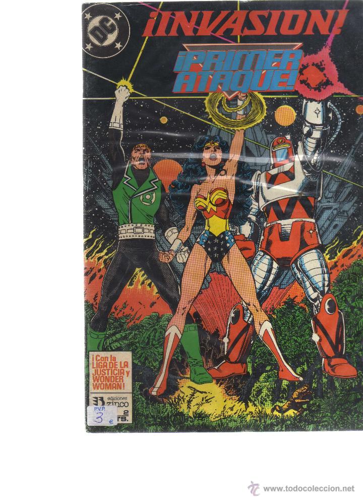 C&oacute;mics: &iexcl;Invasi&oacute;n! &iexcl;Primer ataque! N&ordm; 2 Ed. Zinco - CJ34 - Foto 1