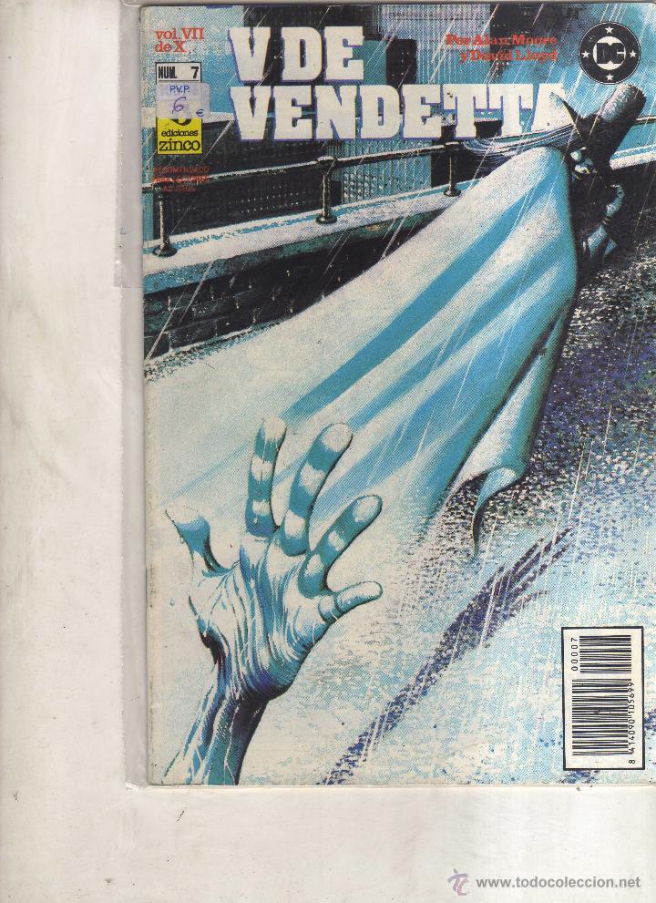 C&oacute;mics: V de Vendetta N&ordm; 7 - Alan Moore, David Lloyd - CJ106 - Foto 1