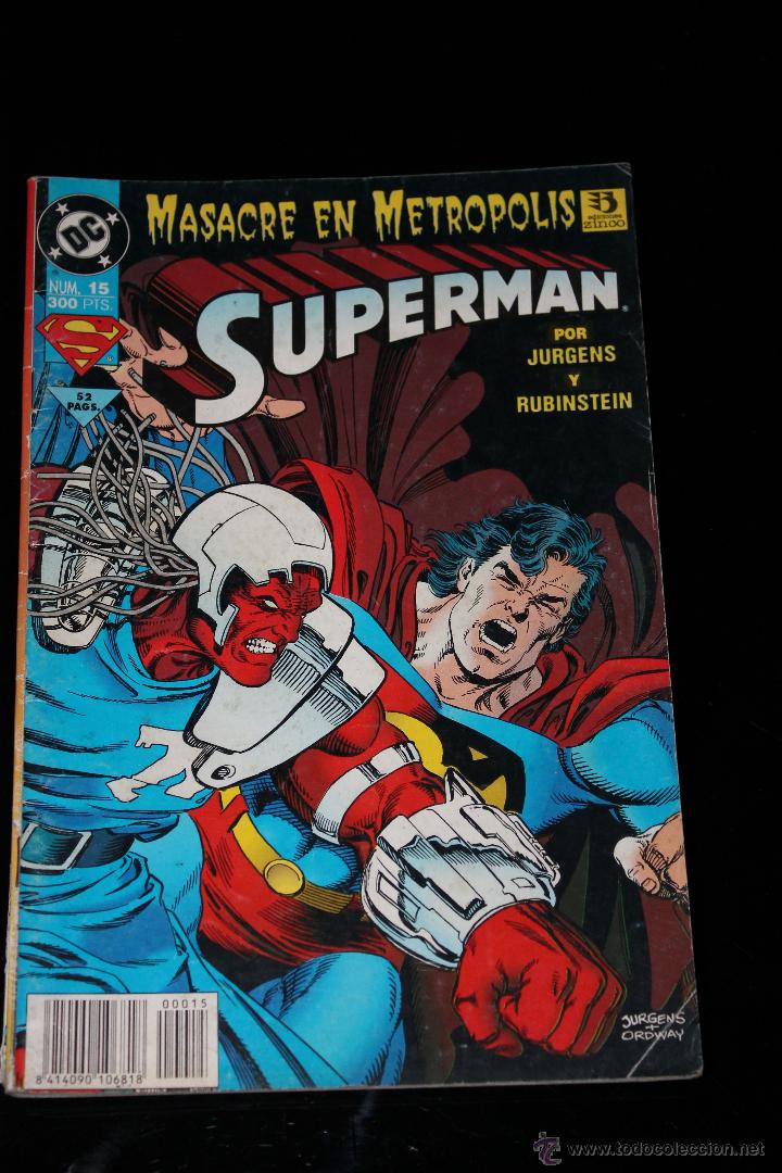 C&oacute;mics: Superman 15 volumen 3 Zinco - Foto 1