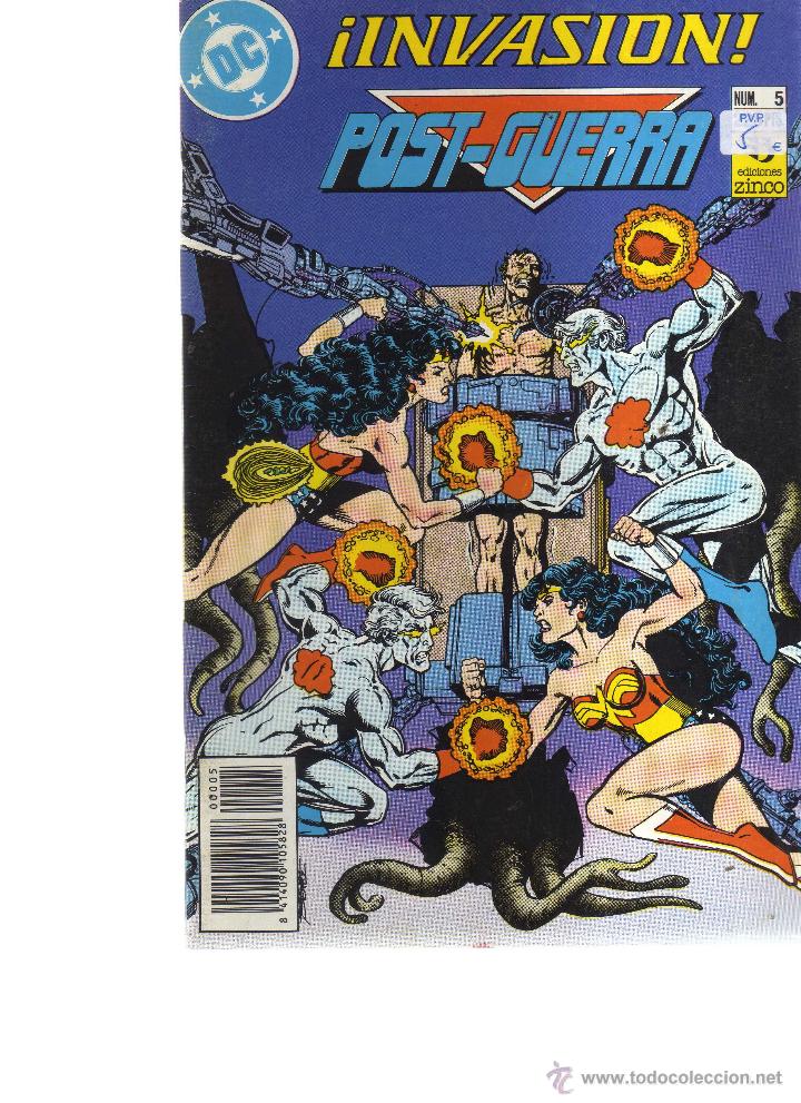 C&oacute;mics: &iexcl;Invasi&oacute;n! Post-guerra N&ordm; 5 Ed. Zinco - CJ36 - Foto 1