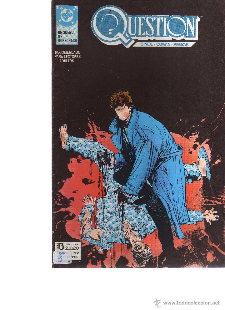 C&oacute;mics: Question N&ordm; 17 Ed. Zinco - CJ39 - Foto 1