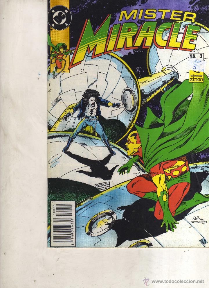 C&oacute;mics: Mister Miracle N&ordm; 3 Ed. Zinco - CJ39 - Foto 1