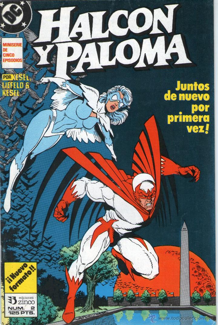 C&oacute;mics: HALC&Oacute;N Y PALOMA - N&ordm; 2 - DC COMICS - EDICIONES ZINCO - A&Ntilde;O 1989. - Foto 1
