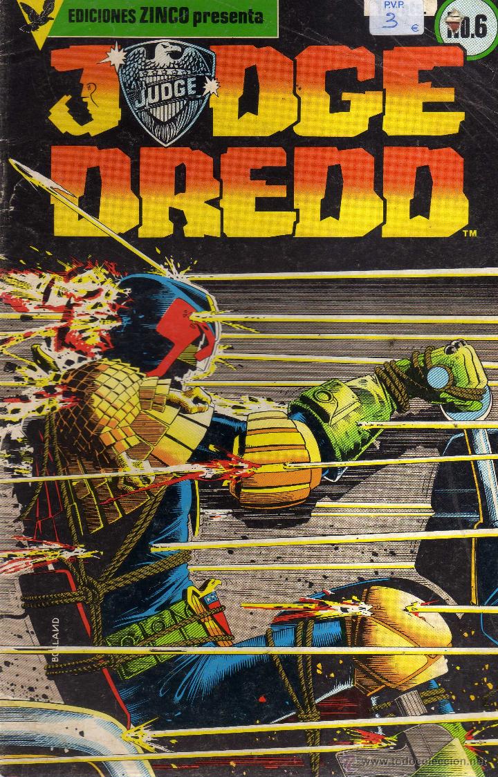 C&oacute;mics: Judge Dredd - N&ordm;6 (Ediciones Zinco) - CJ14 - Foto 1