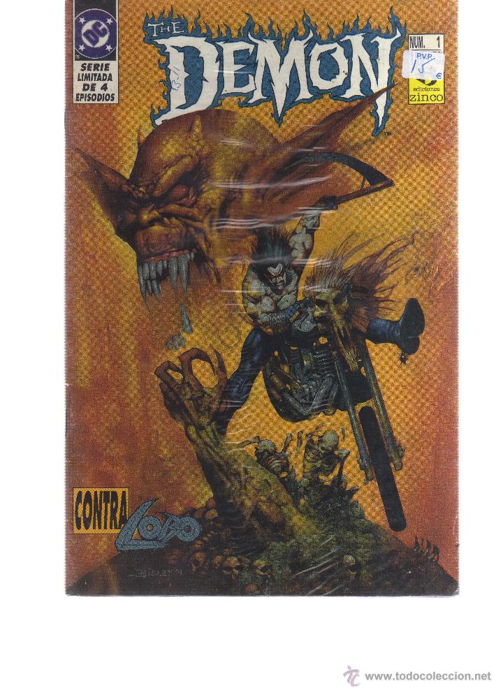 C&oacute;mics: The Demon contra Lobo N&ordm; 1 Serie Limitada de 4 episodios