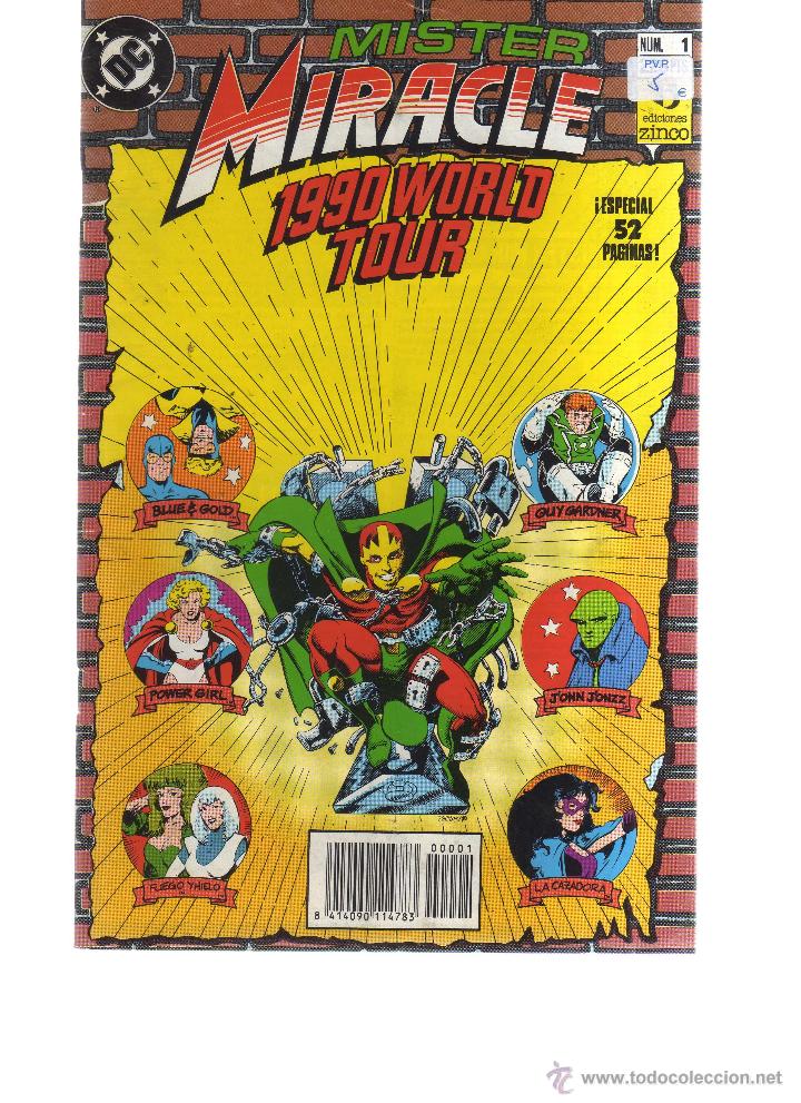C&oacute;mics: Mister Miracle N&ordm; 1 Ed. Zinco - CJ43 - Foto 1