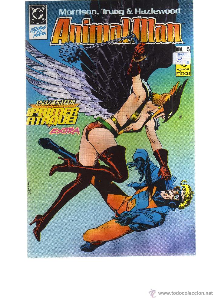 C&oacute;mics: Animal Man N&ordm; 5 Ed. Zinco - CJ43 - Foto 1