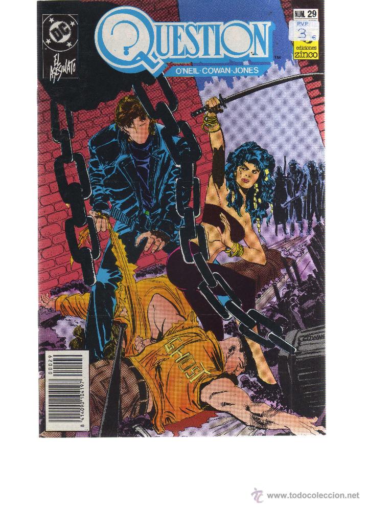 C&oacute;mics: Question N&ordm; 29 Ed. Zinco - CJ39 - Foto 1