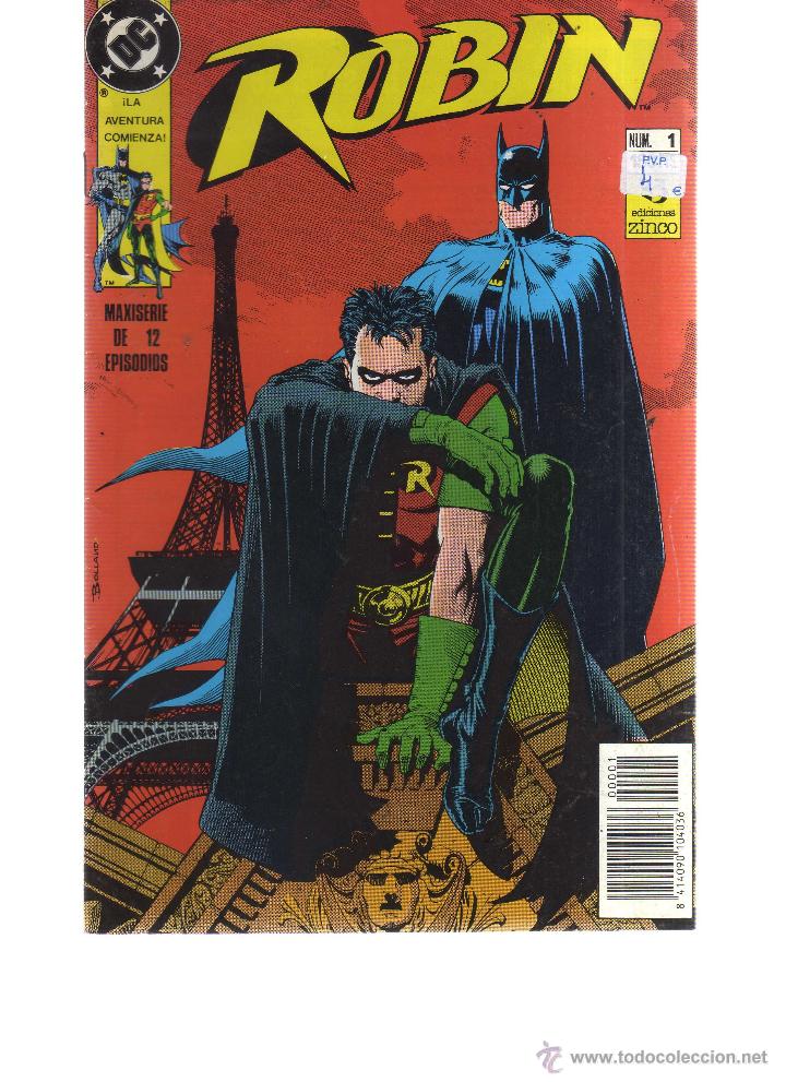 C&oacute;mics: Robin N&ordm; 1 Maxiserie de 12 episodios Ed. Zinco - CJ43 - Foto 1