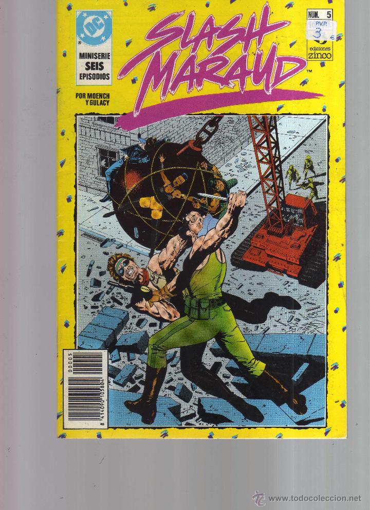 C&oacute;mics: Slash Maraud N&ordm; 5 Ed. Zinco - CJ43 - Foto 1