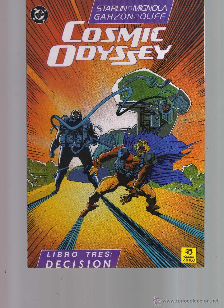 C&oacute;mics: Cosmic Odyssey Libro tres: Decisi&oacute;n Ed. Zinco - CJ43 - Foto 1