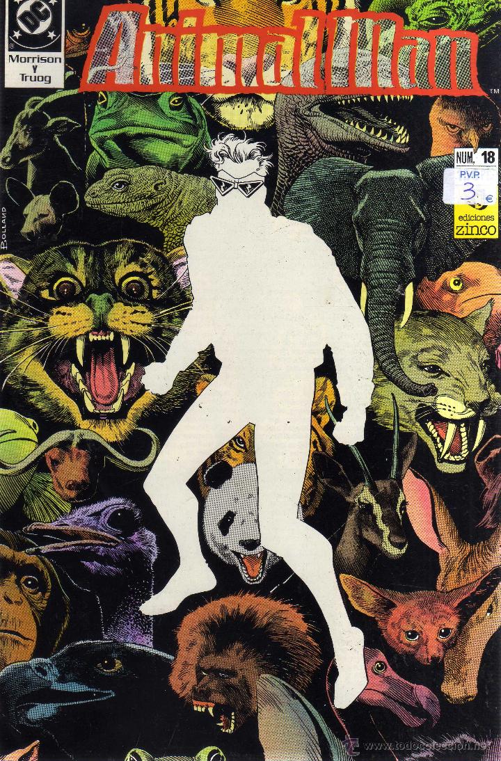 C&oacute;mics: Animal Man N&ordm; 18 Ed. Zinco - CJ85 - Foto 1