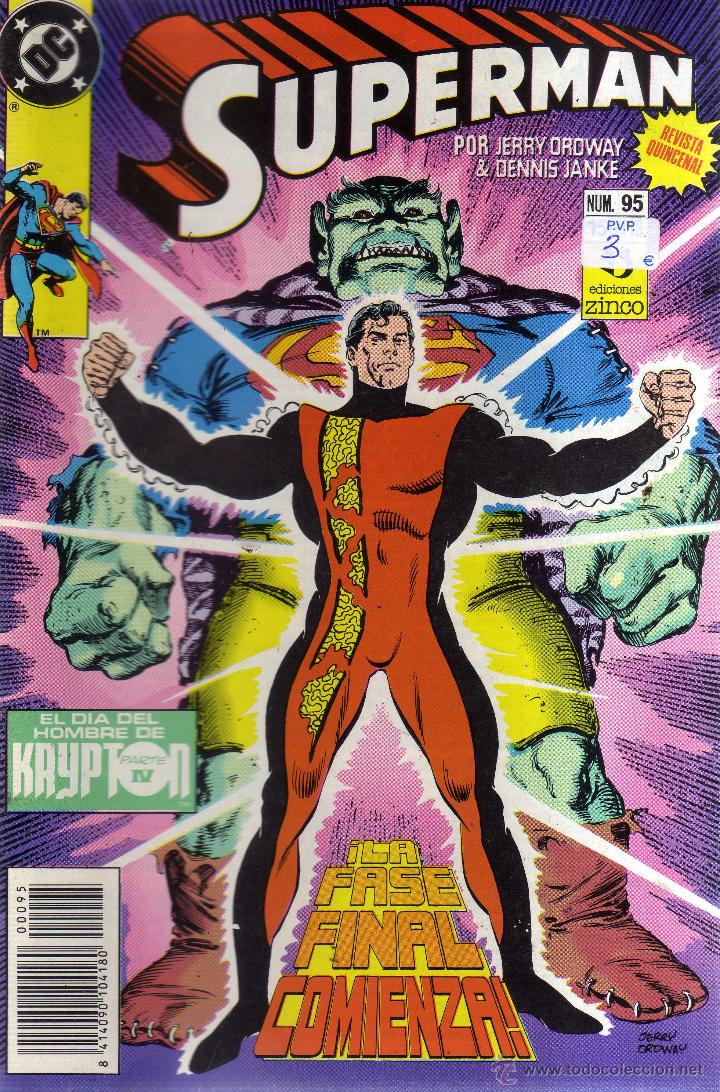 C&oacute;mics: Superman N&ordm; 95 Ed. Zinco - CJ85 - Foto 1