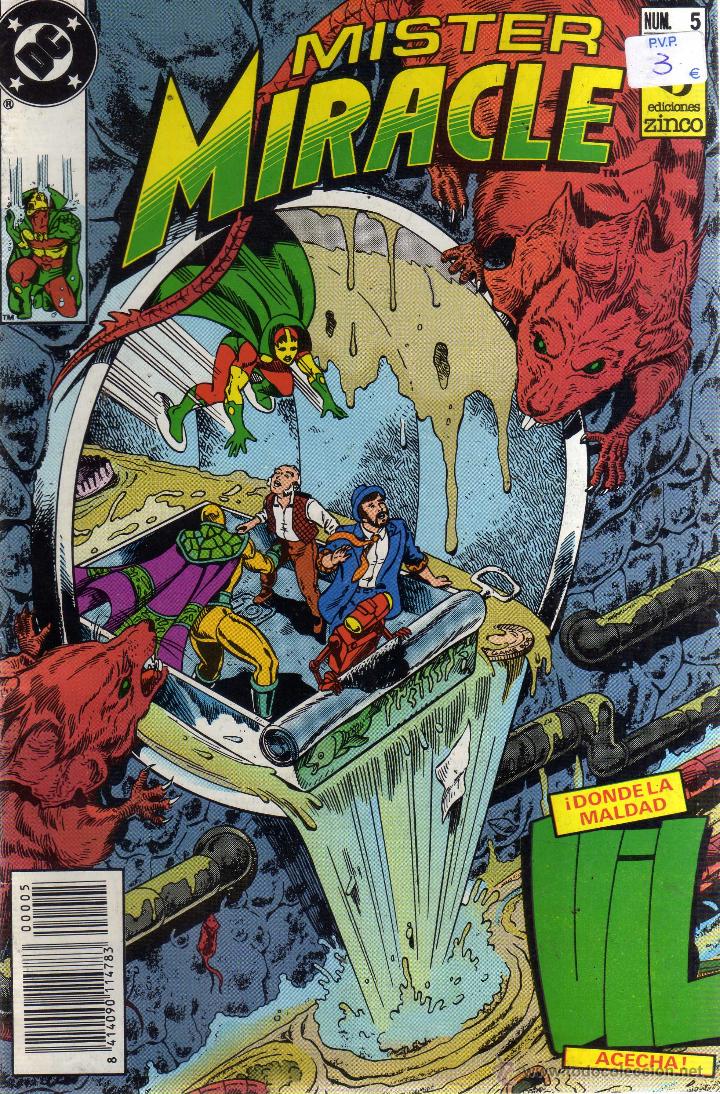 C&oacute;mics: Mister Miracle N&ordm; 5 Ed. Zinco - CJ79 - Foto 1