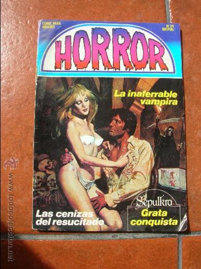 C&oacute;mics: HORROR N&ordm; 39 LA INAFERRABLE VAMPIRA - Foto 1