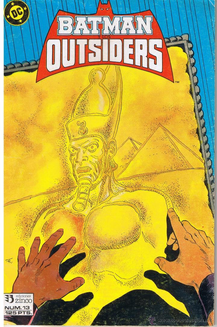 C&oacute;mics: BATMAN OUSIDERS. NUMERO 13. ZINCO 1986 - Foto 1