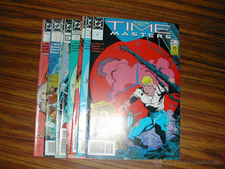 C&oacute;mics: LOTE COMPLETO. TIME MASTERS. WAYNE, SHINE. EDICIONES ZINCO.8 N&Uacute;MEROS. C9192. - Foto 1