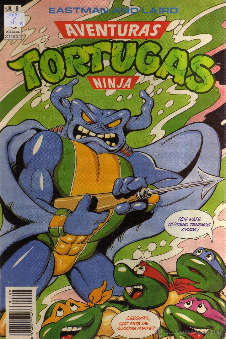 C&oacute;mics: Aventuras Tortugas Ninja N&ordm; 8 - CJ117 - Foto 1