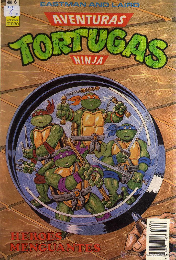 C&oacute;mics: Aventuras Tortugas Ninja N&ordm; 6 - CJ117 - Foto 1