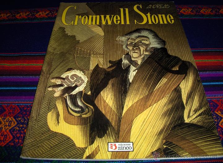 C&oacute;mics: CROMWELL STONE POR ANDREAS. ZINCO 1990. R&Uacute;STICA. - Foto 1