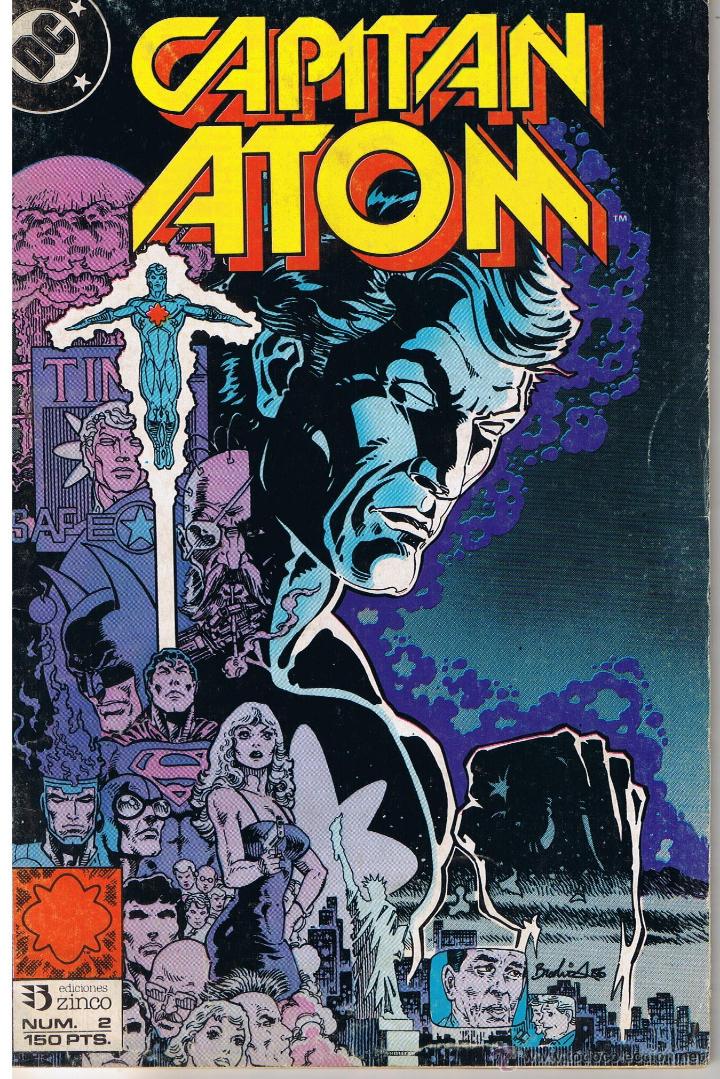 C&oacute;mics: CAPITAN ATOM. NUMERO 2. EDICIONES ZINCO . - Foto 1