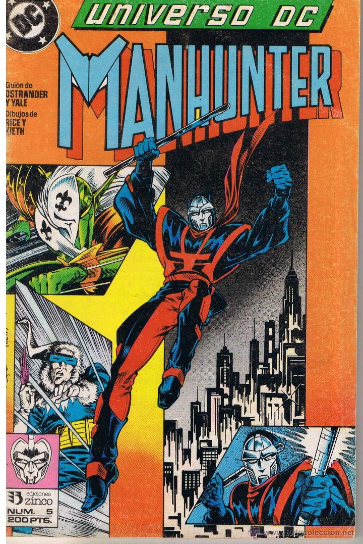 C&oacute;mics: UNIVERSO DC. MANHUNTER. NUMERO 5. EDICIONES ZINCO. - Foto 1