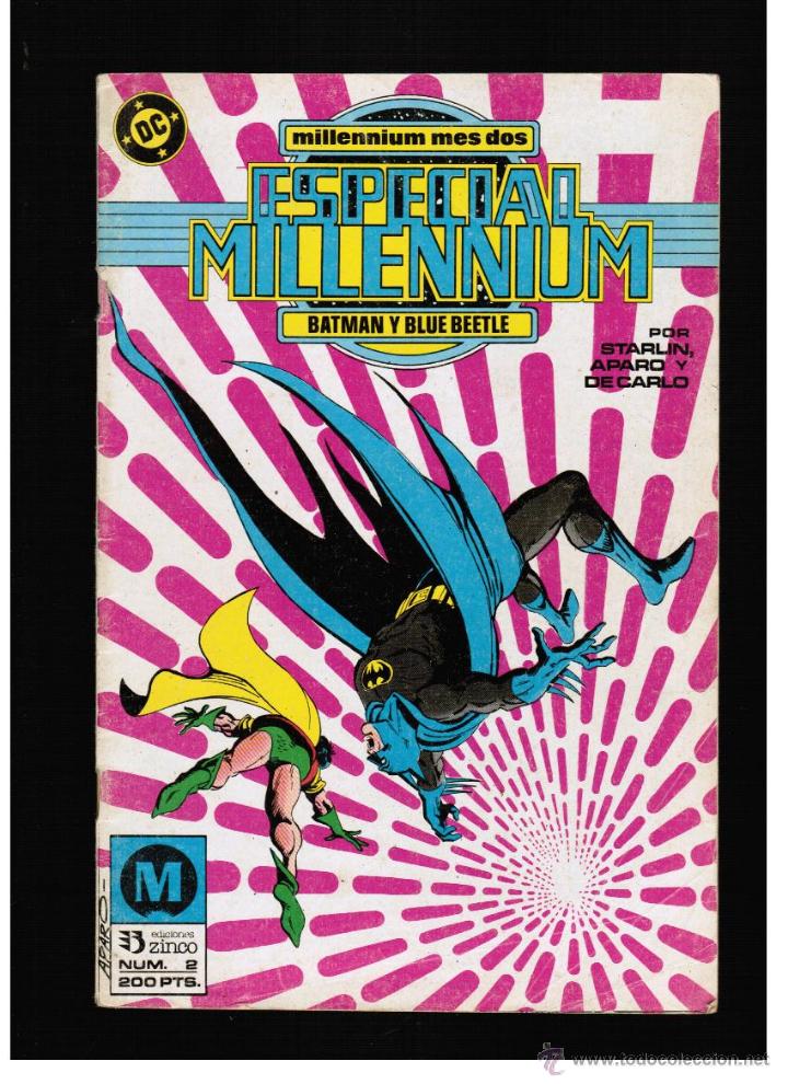 C&oacute;mics: ESPECIAL MILLENNIUM N&ordm; 2. BATMAN Y BLUE BEETLE - ZINCO - Foto 1