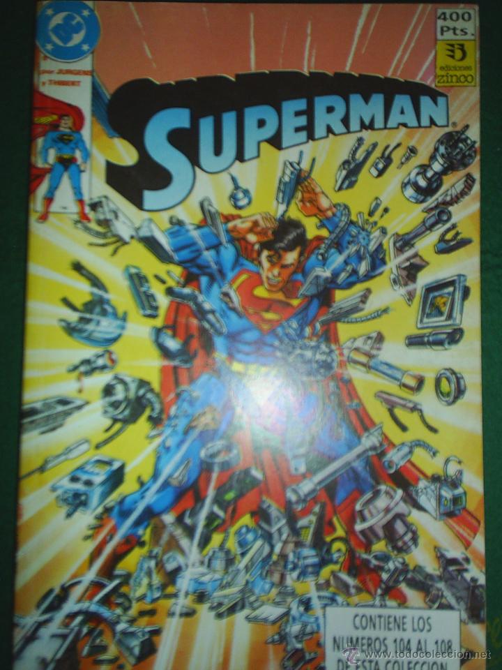 C&oacute;mics: superman retapado n&ordm; 104 al 108 - Foto 1