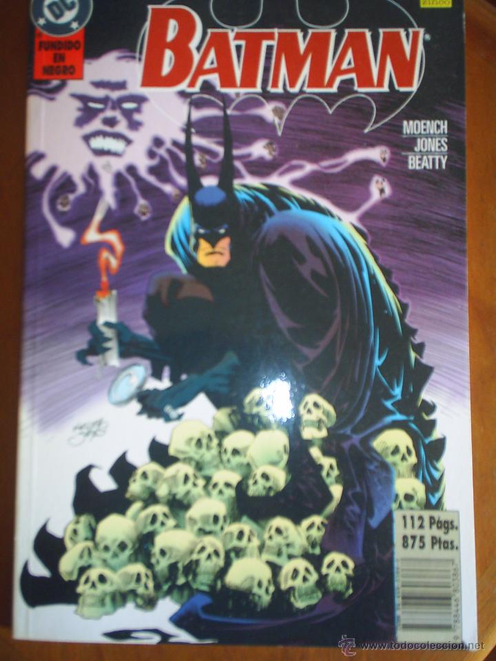 C&oacute;mics: batman fundido en negro - Foto 1