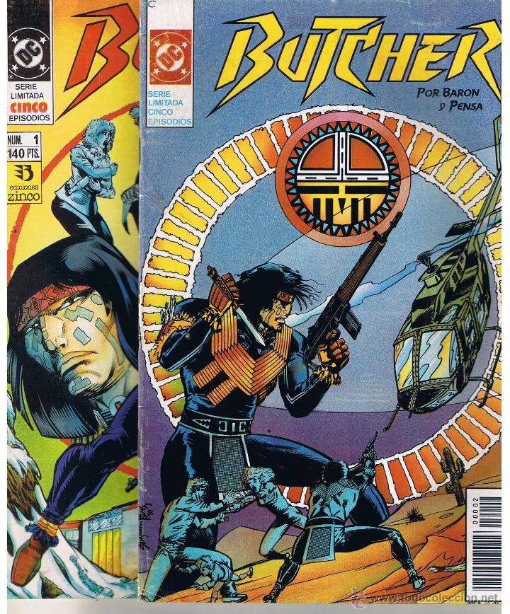 C&oacute;mics: BUTCHER. 5 NUMEROS. &iexcl;&iexcl;COLECCION COMPLETA!!. DC/ZINCO. (RF. MA) c/4 - Foto 1