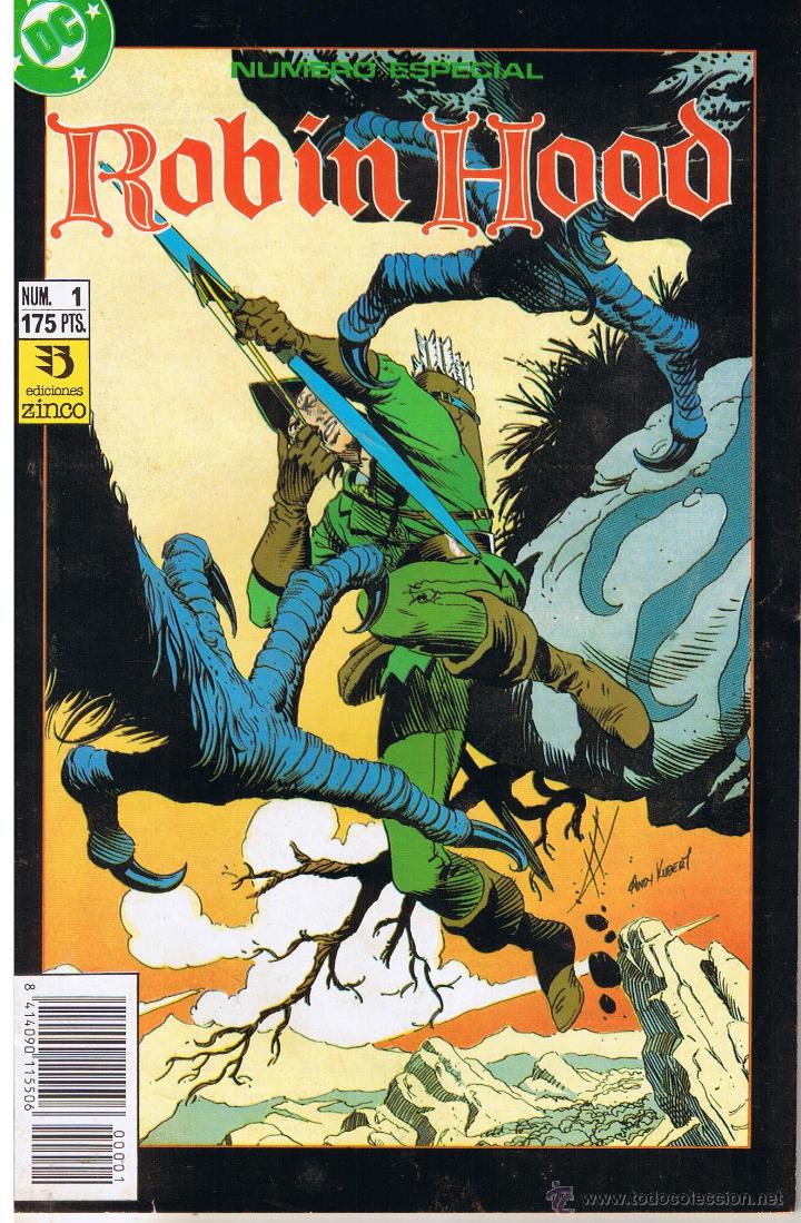 C&oacute;mics: ROBIN HOOD. NUMERO 1. DC / ZINCO. (RF.MA).C/4 - Foto 1