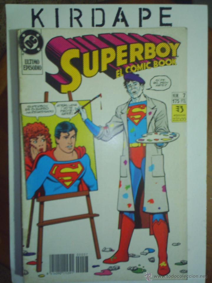 C&oacute;mics: superboy. el comic book. 7 n&uacute;meros colecci&oacute;n completa cj16 - Foto 1